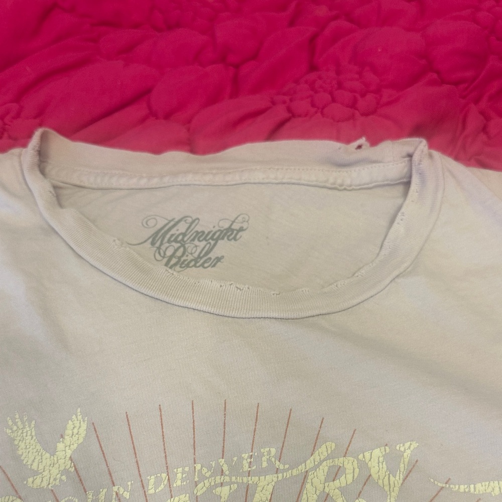 Midnight Rider John Denver Band Tee - Picture 3 of 7